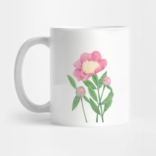 Pink Peony Mug